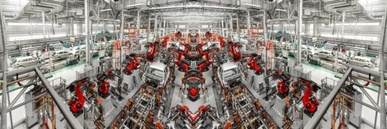 Aircraft components production line setup for a Canadian corporation