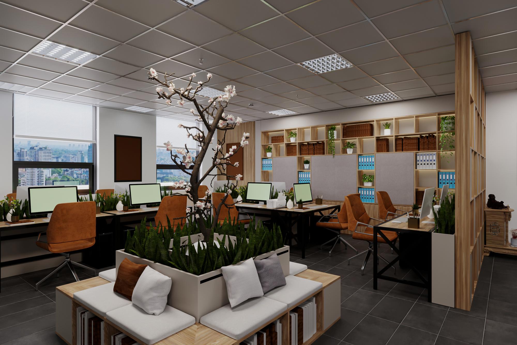ho chi minh modern office interior workspace