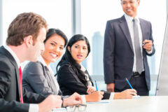 indonesia business meeting professional team