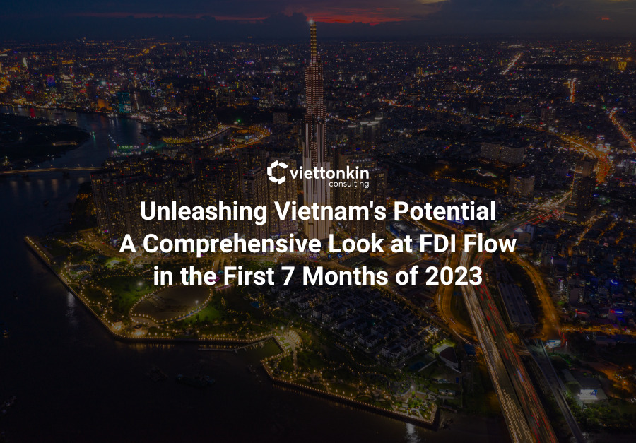 FDI into Vietnam in the first months of